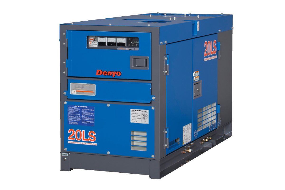 Máy phát điện Denyo 17kVA – Động cơ Kubota V2203-K3A