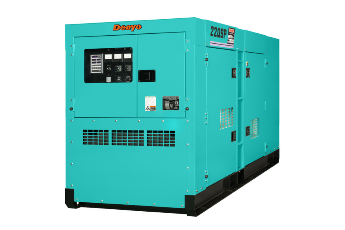 Máy phát điện Denyo 200kVA – Động cơ Komatsu S6D125E-2-A