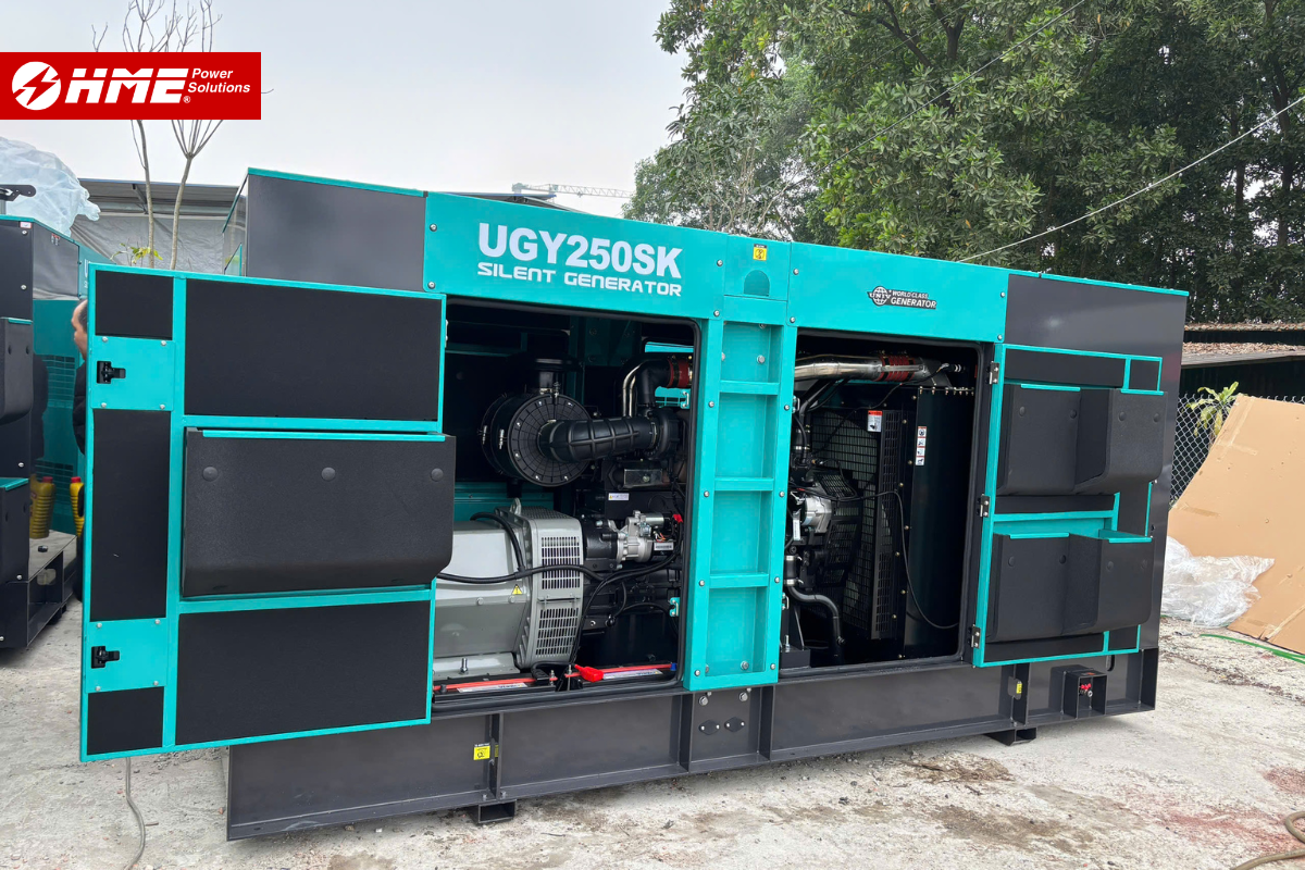 Máy phát điện 250kVA diesel chính hãng HME Power