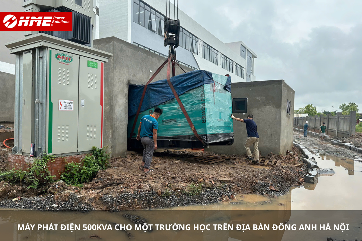 Kinh nghiệm lựa chọn máy phát điện 500kVA cho doanh nghiệp