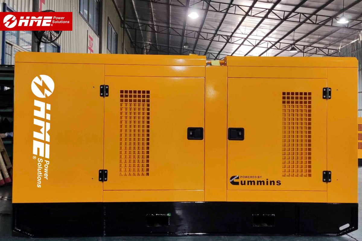 Máy phát điện diesel 100kVA cung cấp điện cho nhà xưởng và thiết bị sản xuất